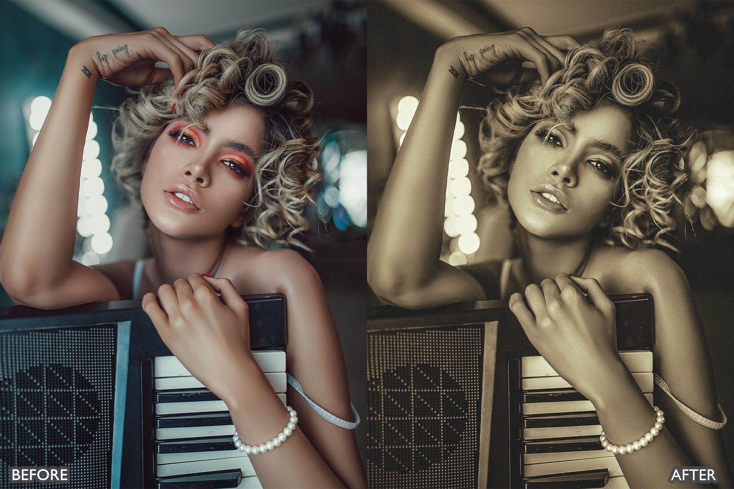 Monochrome Portrait Lightroom Presets - Lightroom Presets - by AAA Presets