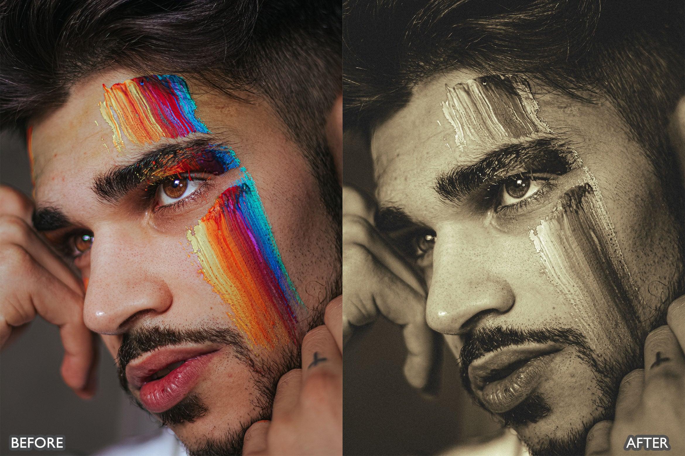 Monochrome Portrait Lightroom Presets - Lightroom Presets - by AAA Presets