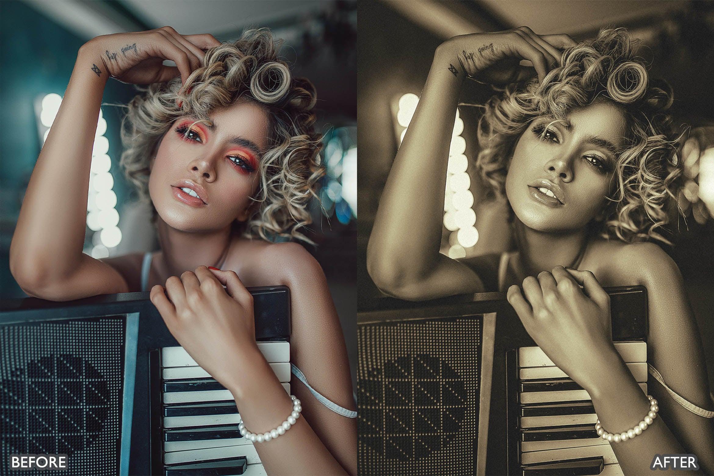 Monochrome Portrait Lightroom Presets - Lightroom Presets - by AAA Presets