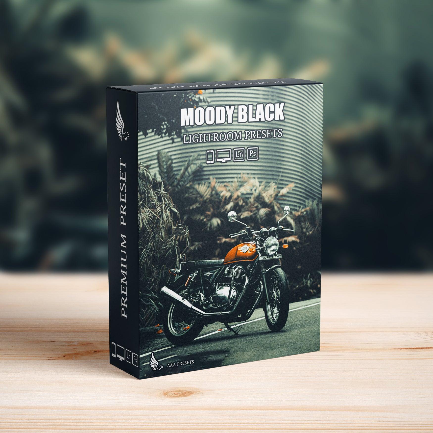 Moody Black Tones Lightroom Presets - Lightroom Presets - by AAA Presets