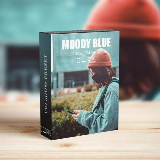 Moody Blue Lightroom Presets - adobe lightroom presets, Blogger presets, Cinematic Presets, instagram presets, lightroom presets, Minimalist presets, moody presets, Portrait presets, presets before and after, professional lightroom presets - aaapresets.com