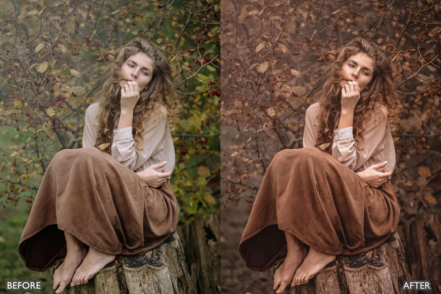 Moody Brown Lightroom Presets - adobe lightroom presets, Blogger presets, bright presets, brown presets, Cinematic Presets, instagram presets, lightroom presets, moody presets, Portrait presets, presets before and after, professional lightroom presets - aaapresets.com