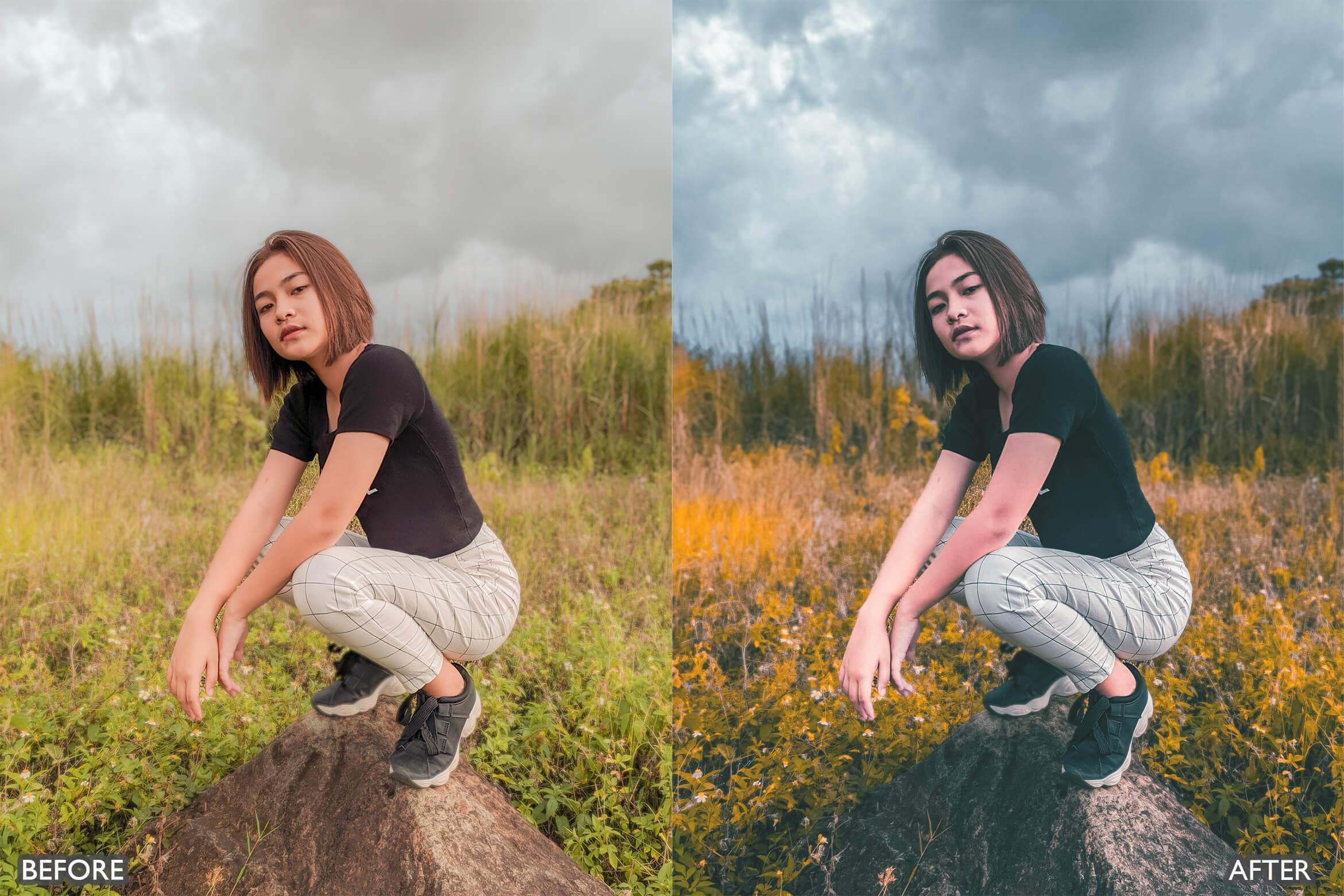 Moody Dark Green Lightroom Presets - adobe lightroom presets, Blogger presets, Cinematic Presets, instagram presets, lightroom presets, Moody Green presets, moody presets, Portrait presets, presets before and after, professional lightroom presets - aaapresets.com