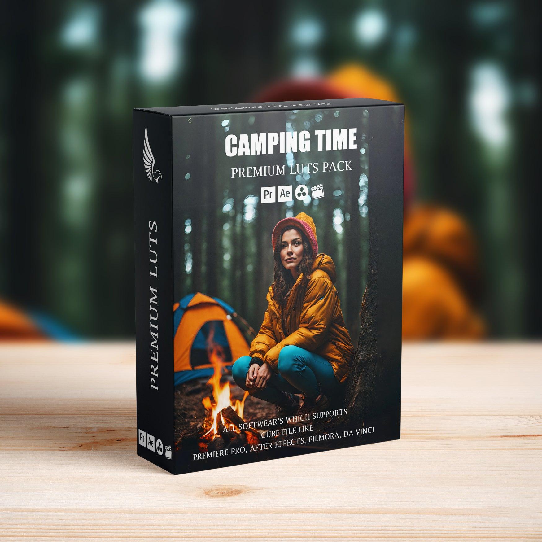 Moody Landscape Cinematic LUTs Pack For Camping Footage - Video LUTs - by AAA Presets