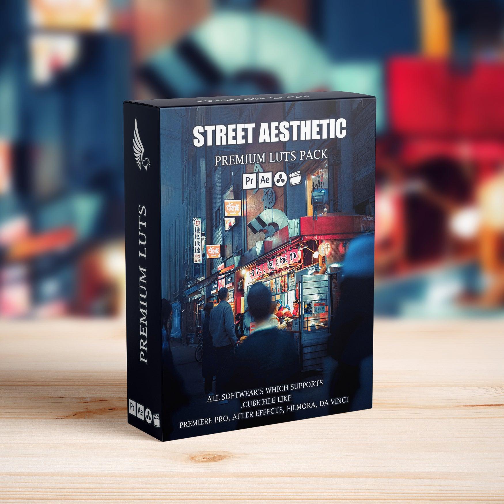 Moody Street Aesthetic Cinematic LUTs Pack - Video LUTs - by AAA Presets
