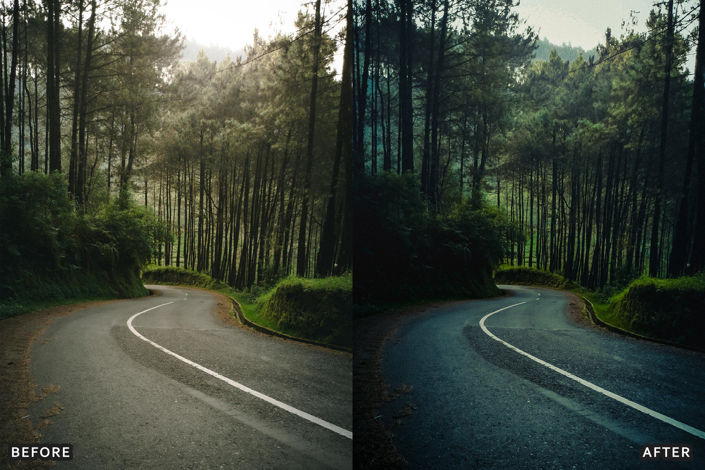 AI-Optimized Moody Cinematic Film Roads Lightroom Presets Pack - Lightroom Presets - by AAA Presets