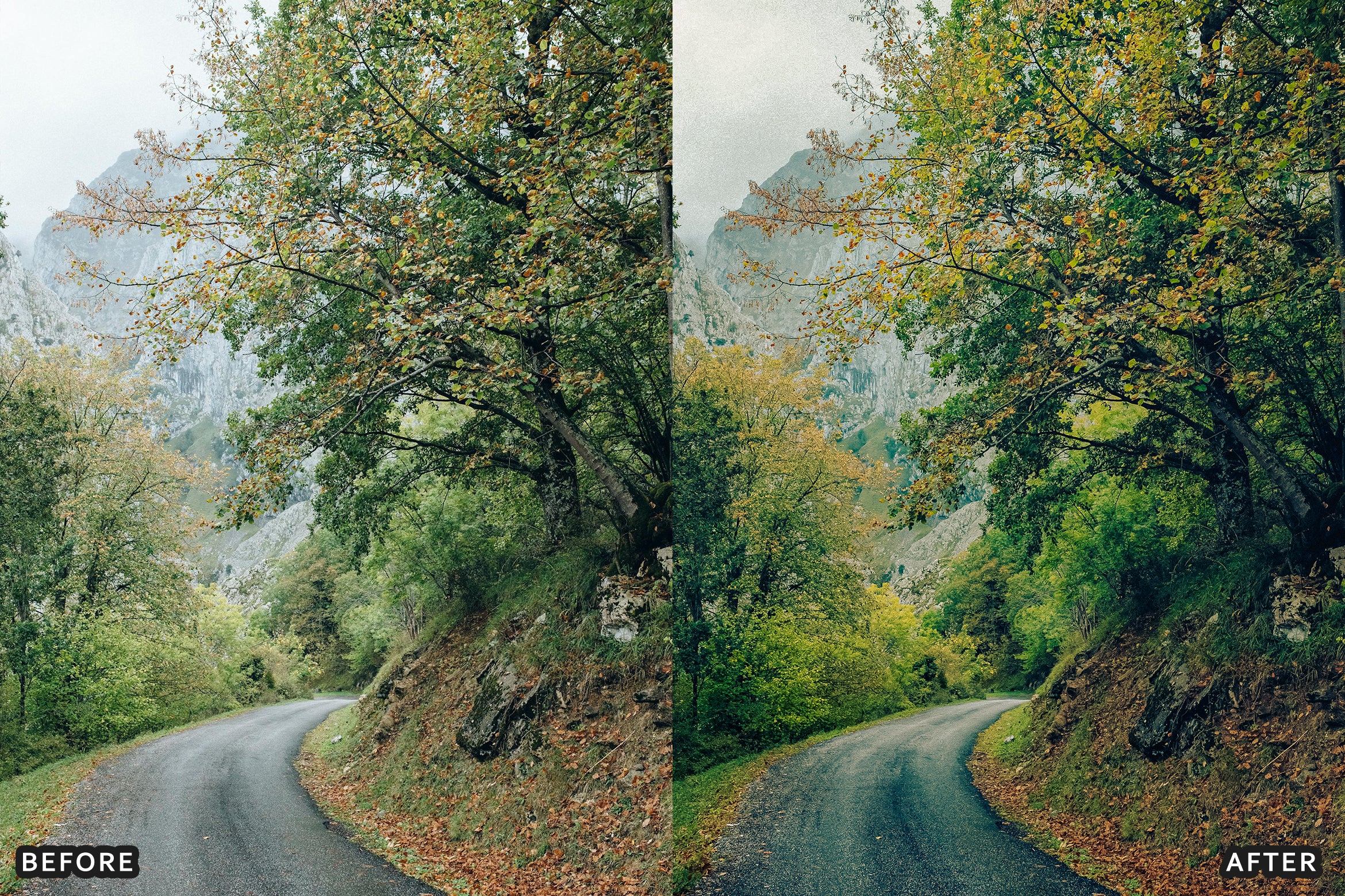 AI-Optimized Moody Cinematic Film Roads Lightroom Presets Pack - Lightroom Presets - by AAA Presets