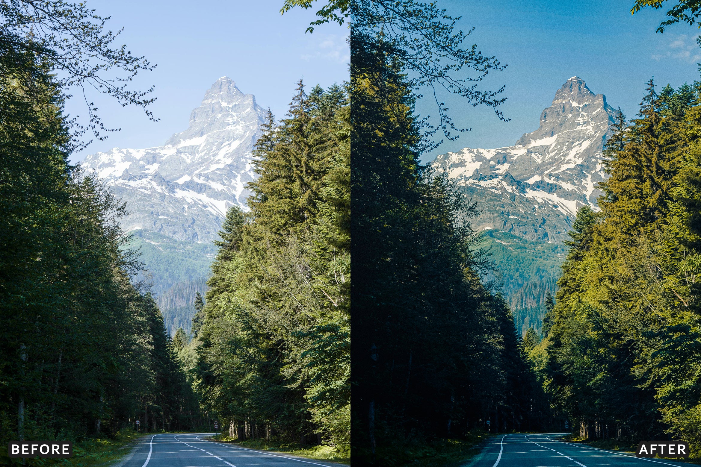 AI-Optimized Moody Cinematic Film Roads Lightroom Presets Pack - Lightroom Presets - by AAA Presets