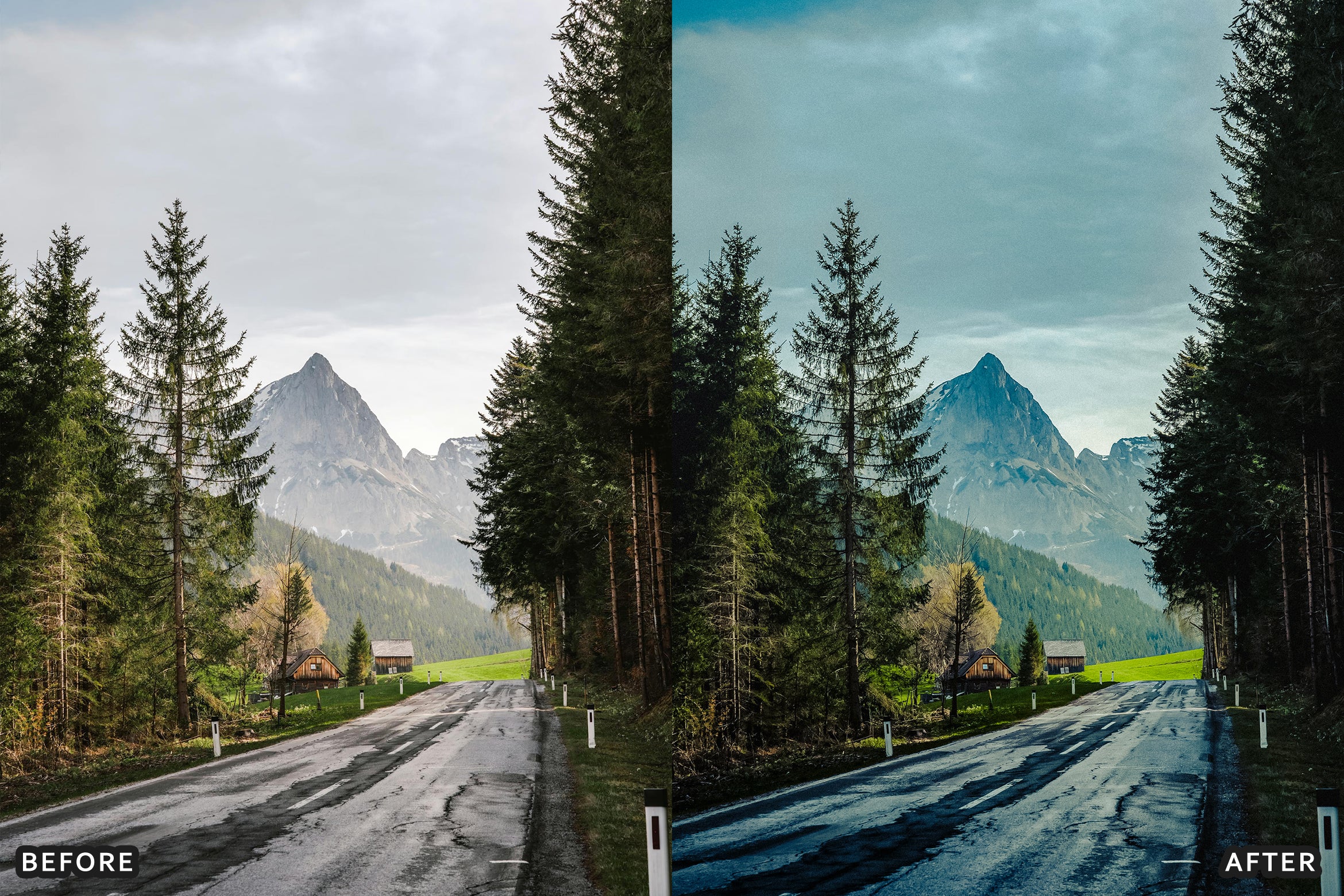 AI-Optimized Moody Cinematic Film Roads Lightroom Presets Pack - Lightroom Presets - by AAA Presets