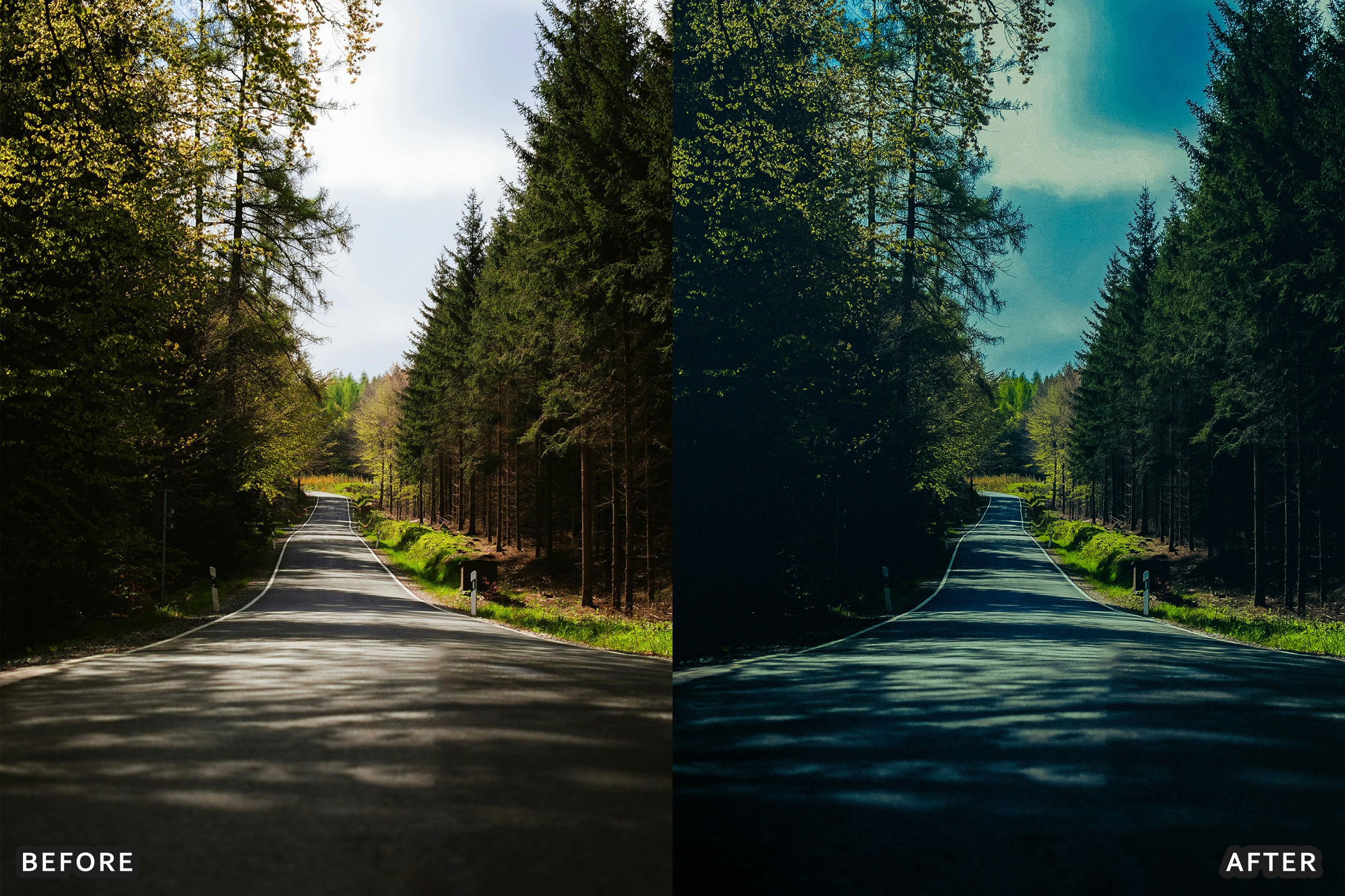 AI-Optimized Moody Cinematic Film Roads Lightroom Presets Pack - Lightroom Presets - by AAA Presets