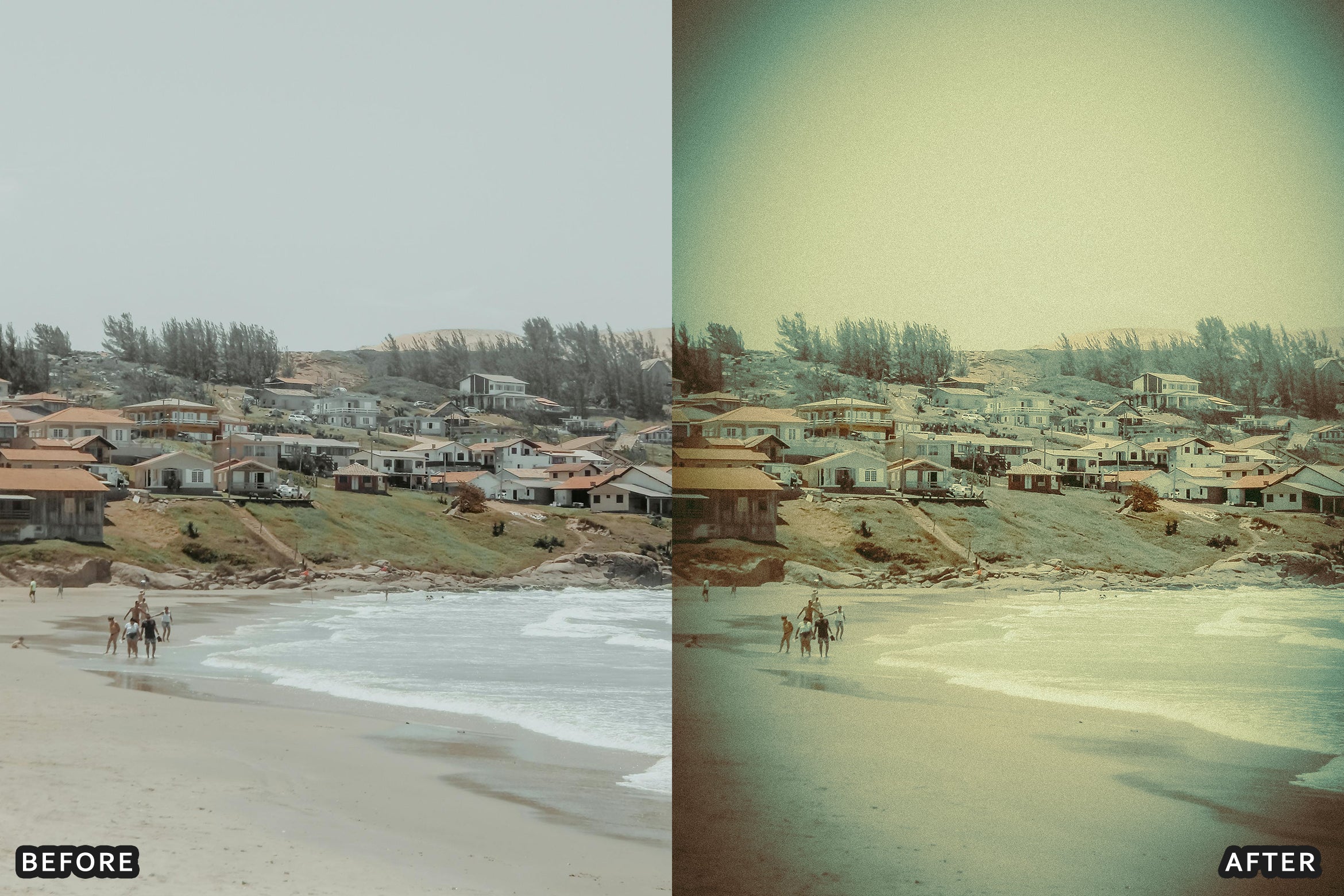 AI-Optimized Warm Vintage Film Tone Lightroom Presets - Lightroom Presets - by AAA Presets