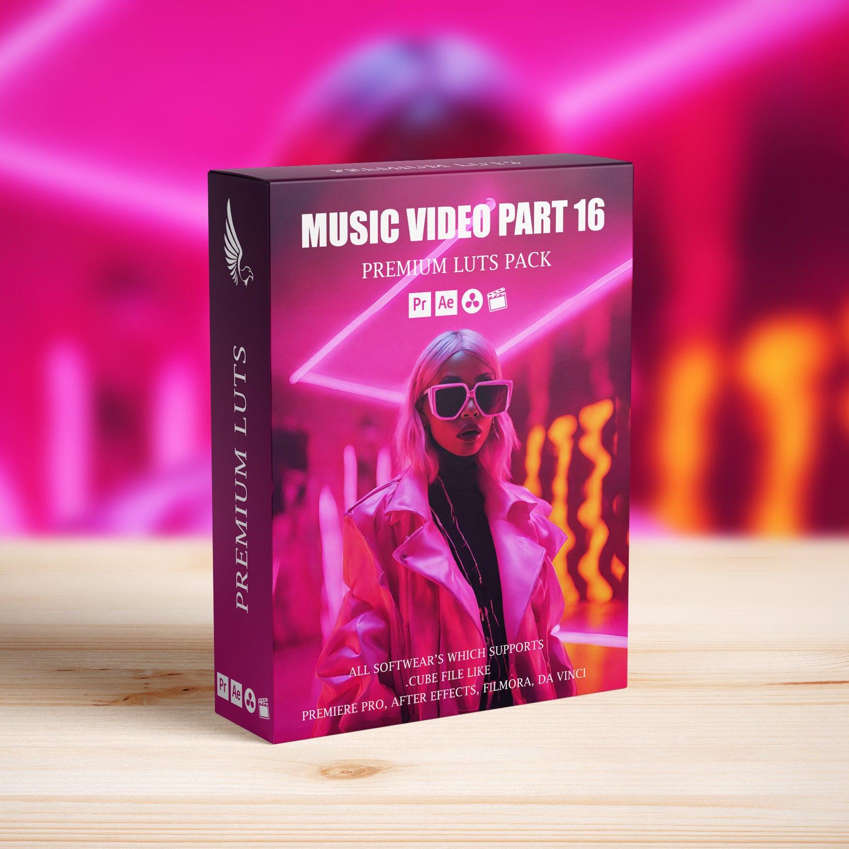 Music Video Color Grading Cinematic LUTS Pack - Part 16 - Music Video LUTs Bundle Part - by AAA Presets