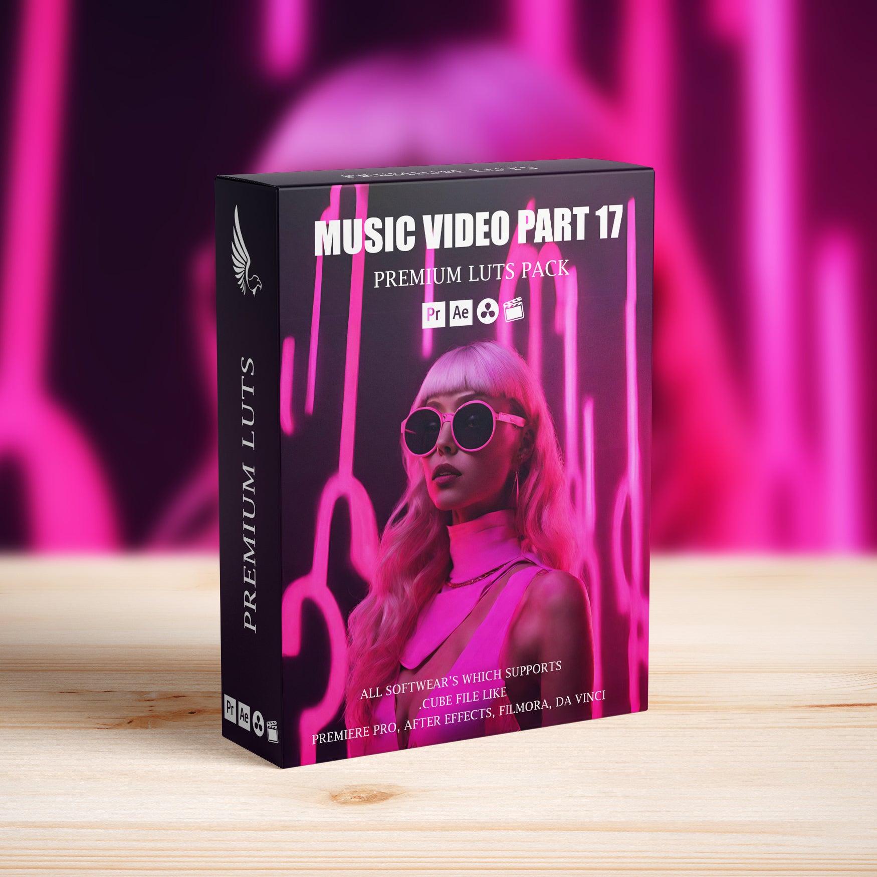 Music Video Color Grading Cinematic LUTS Pack - Part 17 - Music Video LUTs Bundle Part - by AAA Presets
