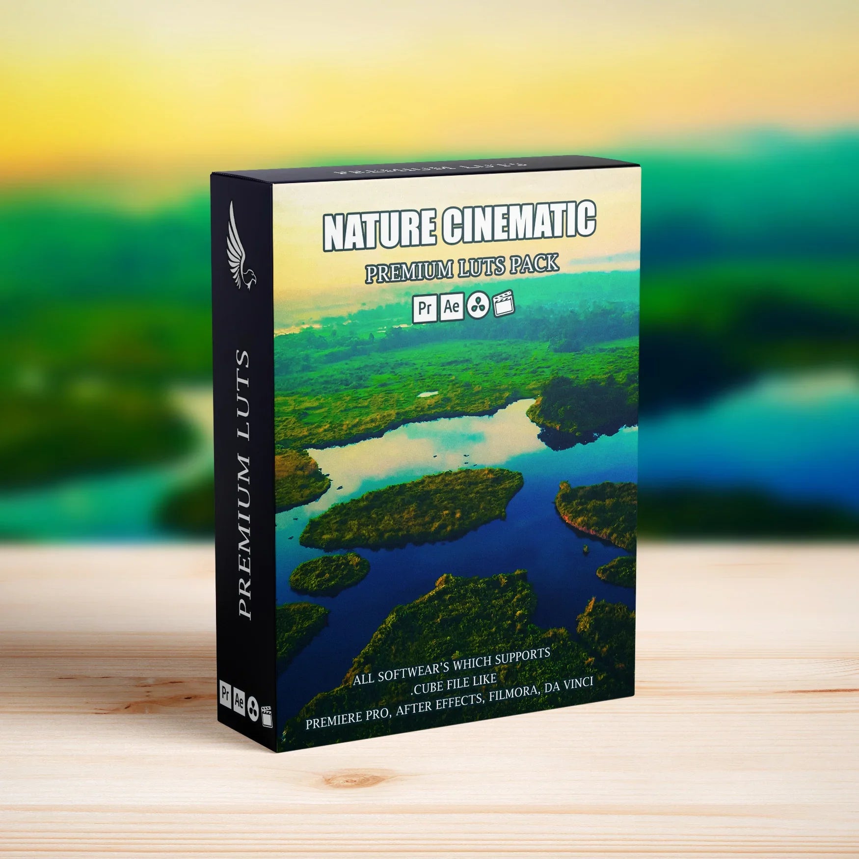 Nature Cinematic Teal & Amber LUTs Pack - Video LUTs - by AAA Presets
