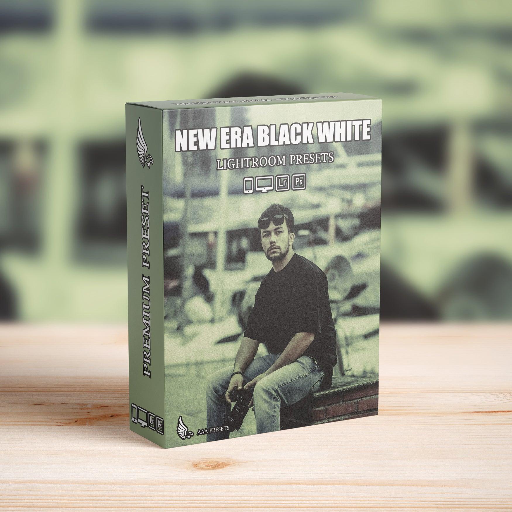 New Era Black and White Lightroom Presets - Lightroom Presets - by AAA Presets