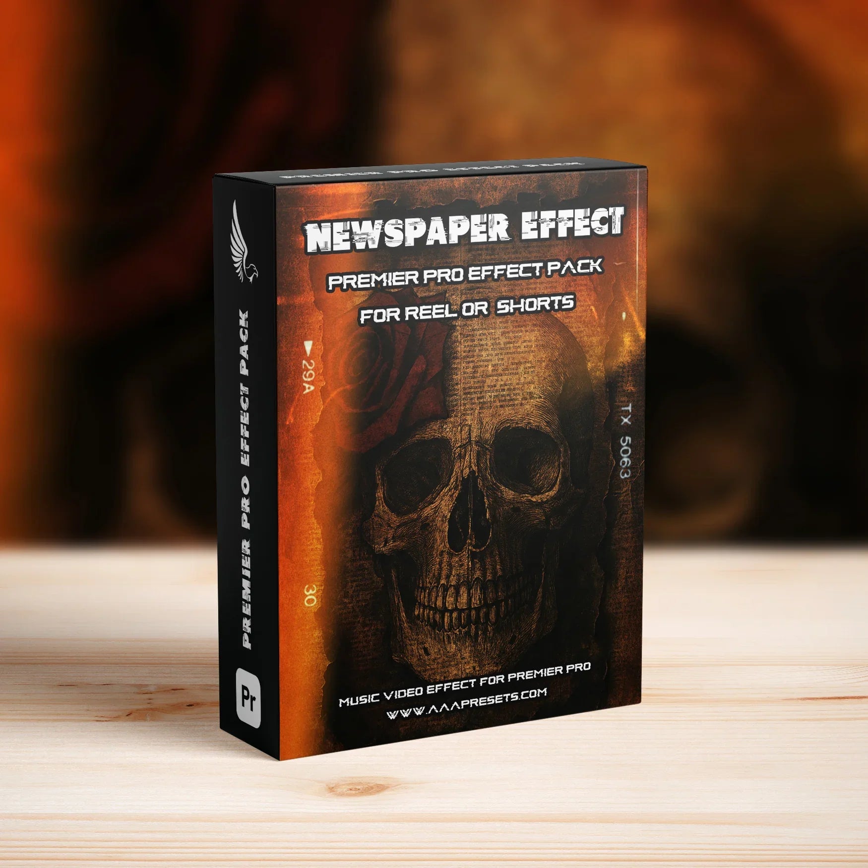 Newspaper History Slideshow in Premiere Pro for Reels, Shorts & TikTok - Premiere Pro Transitions for vertical - by AAA Presets