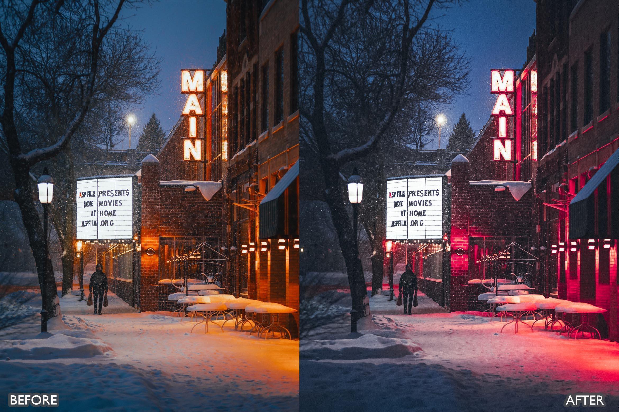 Night City Neon Light Presets - Lightroom Presets - by AAA Presets