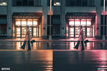 Night City Neon Light Presets - adobe lightroom presets, Blogger presets, Cinematic Presets, instagram presets, lightroom presets, Night presets, Portrait presets, presets before and after, professional lightroom presets - aaapresets.com