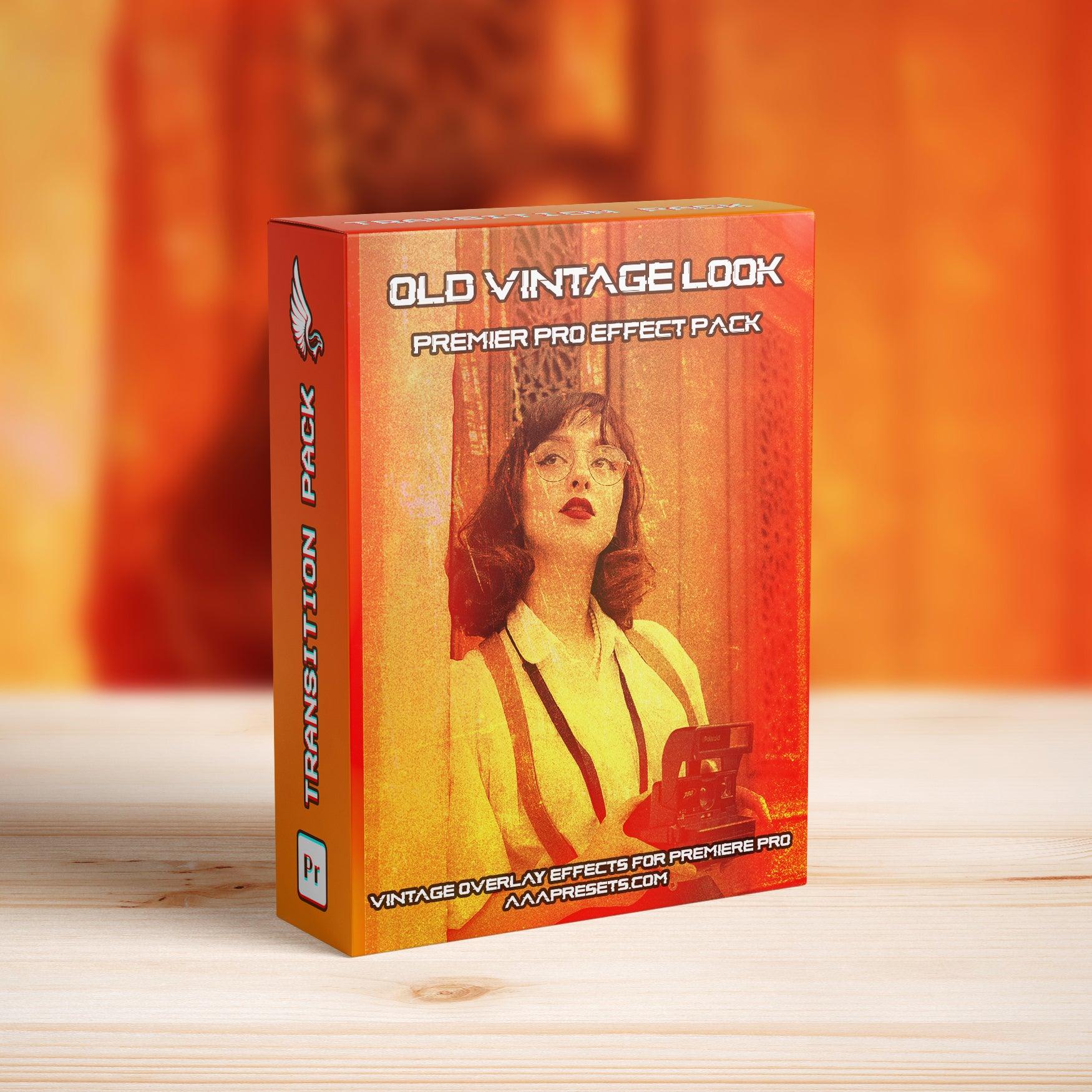 Old & Damaged Film Looks Overlay Effect For Adobe Premiere Pro - Premiere Pro Transitions - by AAA Presets