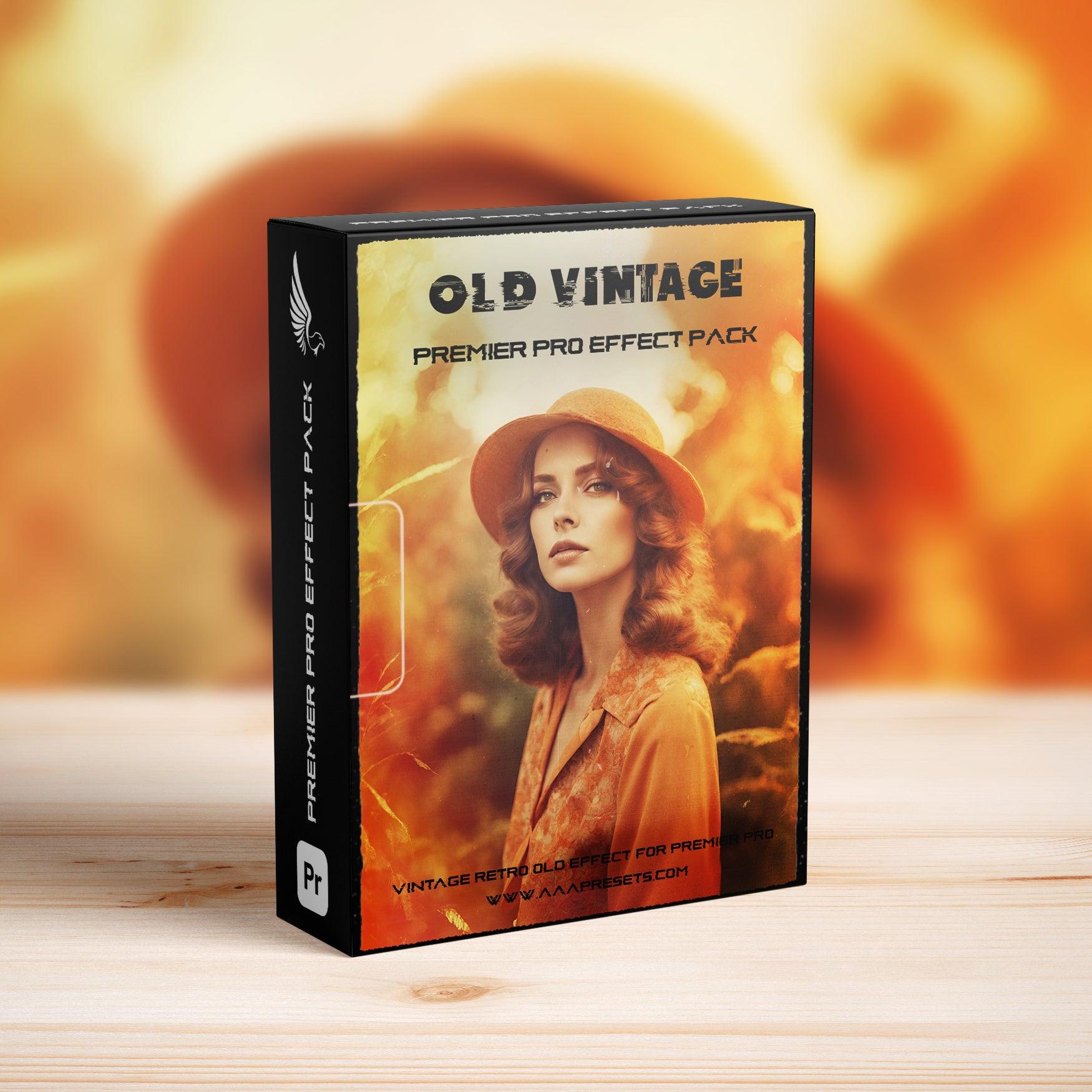 Old Cinema Classic 8mm Retro Film Style Premiere Pro Effect - Premiere Pro Transitions - by AAA Presets