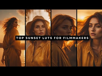 Golden Hour Glow LUTs For Achieve Cinematic Hollywood Looks