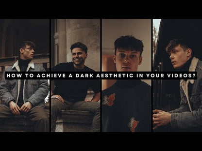 Dark Aesthetic Moody Cinematic Video LUTs