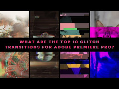 Top 10 Popular Glitch Transitions for Premiere Pro