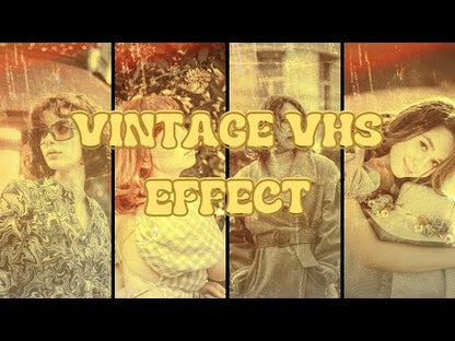15 VHS Retro Camcorder Effect For Premiere Pro