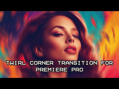 Twirl Corner Music Video Transition for Premiere Pro