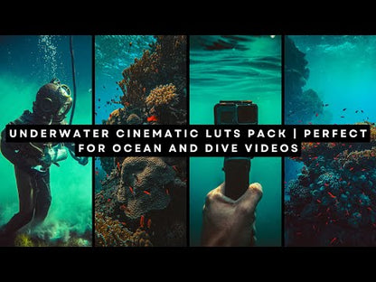 Underwater Cinematic LUTs Pack