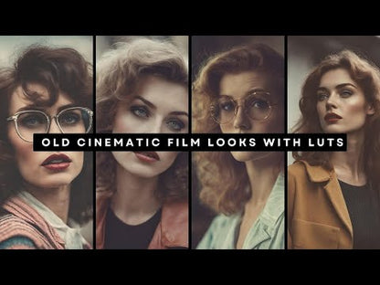 Classic Cinema LUTs Transform Your Videos with Old Film Styles