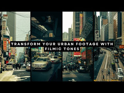 Cinematic Street Film Look LUTs Pack