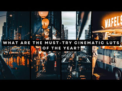 Cinematic Moody Video Luts For a Film & Cinema Look