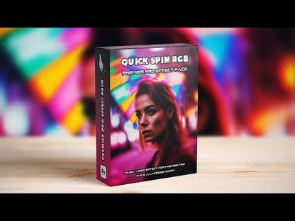 Corner Quick RGB Music Video Transition for Premiere Pro
