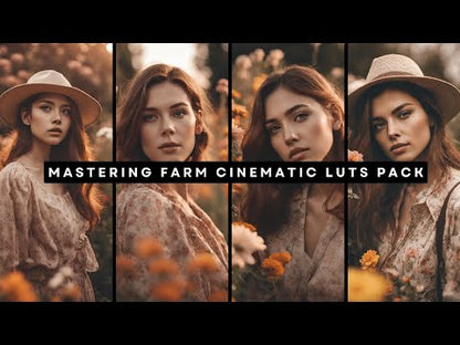 Farm Cinematic Brown LUTs Pack - Vintage Film Look for Video Editing