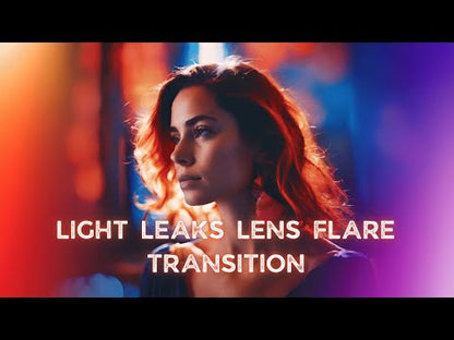 Light Leaks Lens Flare Transition Pack For Premiere Pro