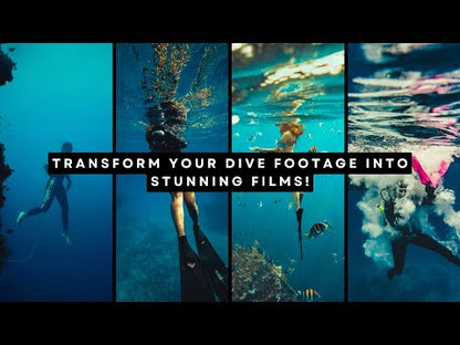 Scuba Diving Cinematic Film LUTs Pack