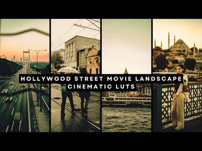 Hollywood Street Movie Landscape Cinematic LUTs
