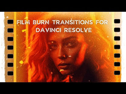 Film Burn Transitions for DaVinci Resolve