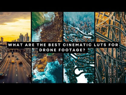 70+ Cinematic Drone Video Luts Pack