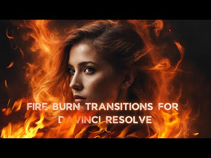 Fire Burn Transition for DaVinci Resolve