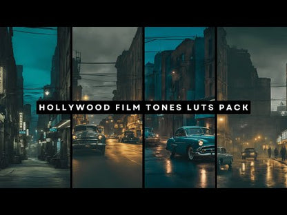 Hollywood Film Tones LUTs Pack