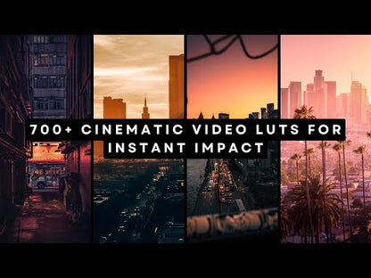 700+ Cinematic Video LUTs For Your Next Project
