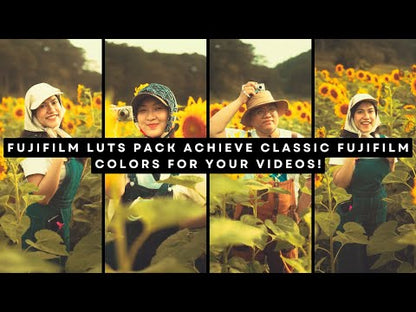 Fujifilm Vintage Old Look LUTs Pack