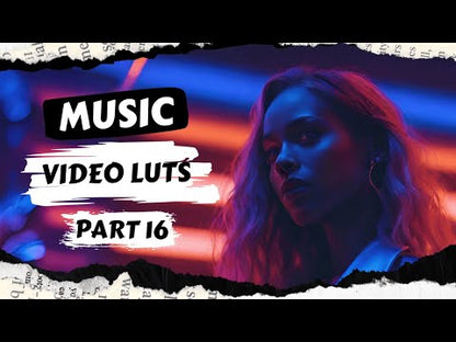 Music Video Color Grading Cinematic LUTS Pack - Part 16