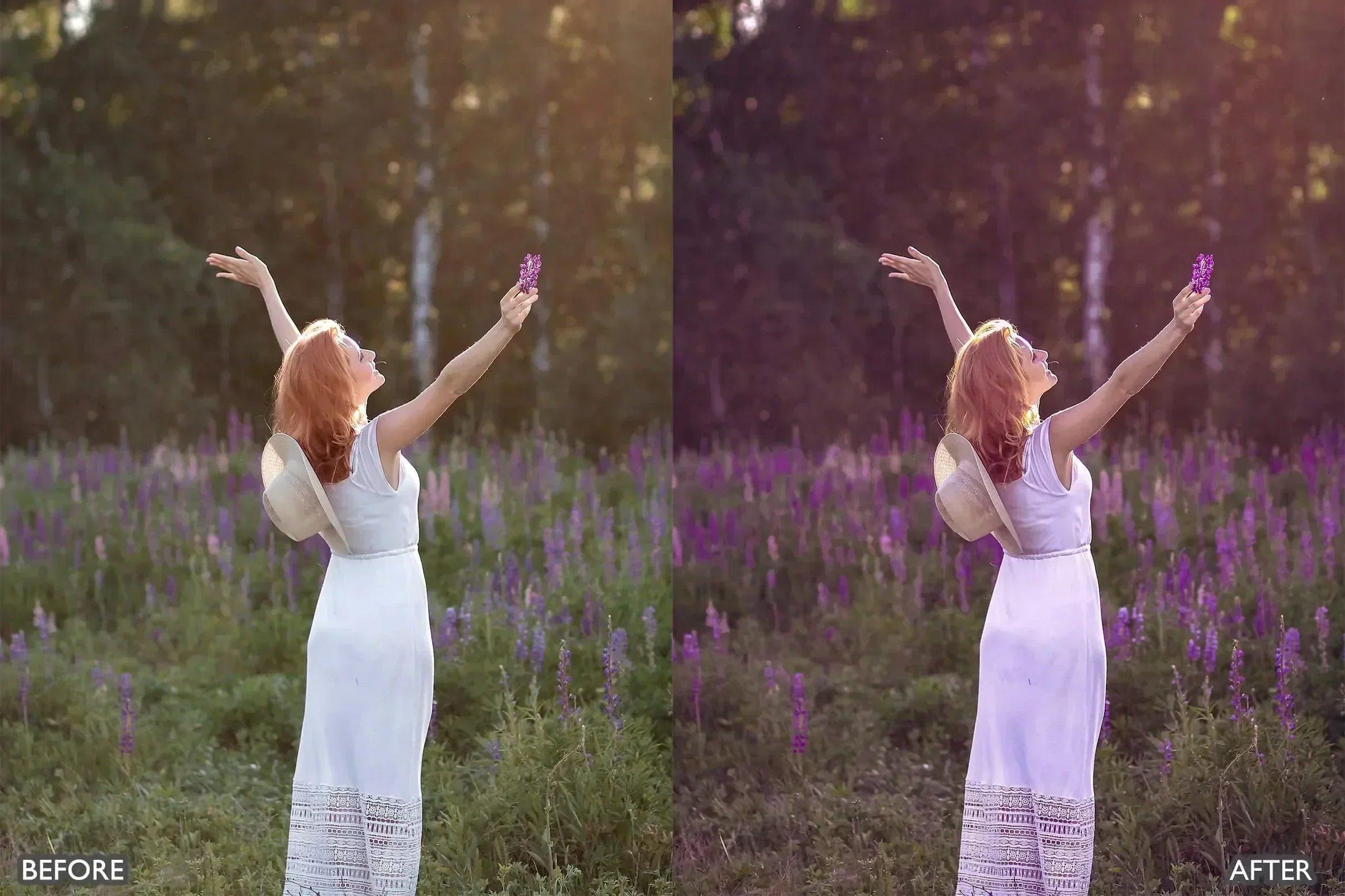 Purple Lilac Tones Lightroom Presets - Lightroom Presets - by AAA Presets