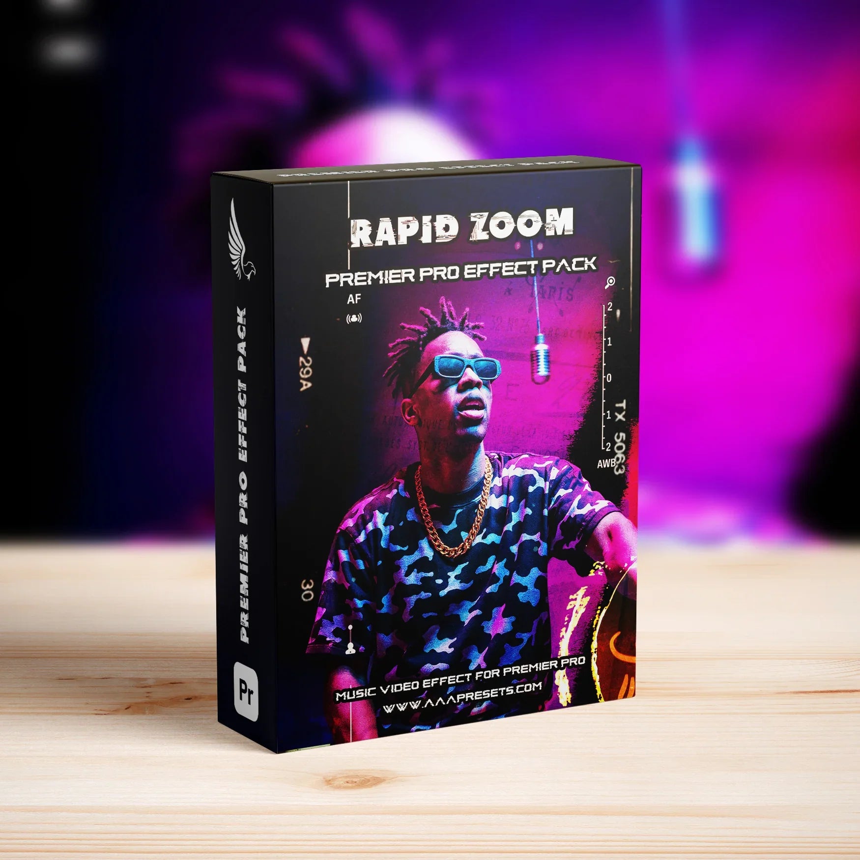 Rapid Shutter Zoom Effect in Premiere Pro - Premiere Pro Transitions - by AAA Presets