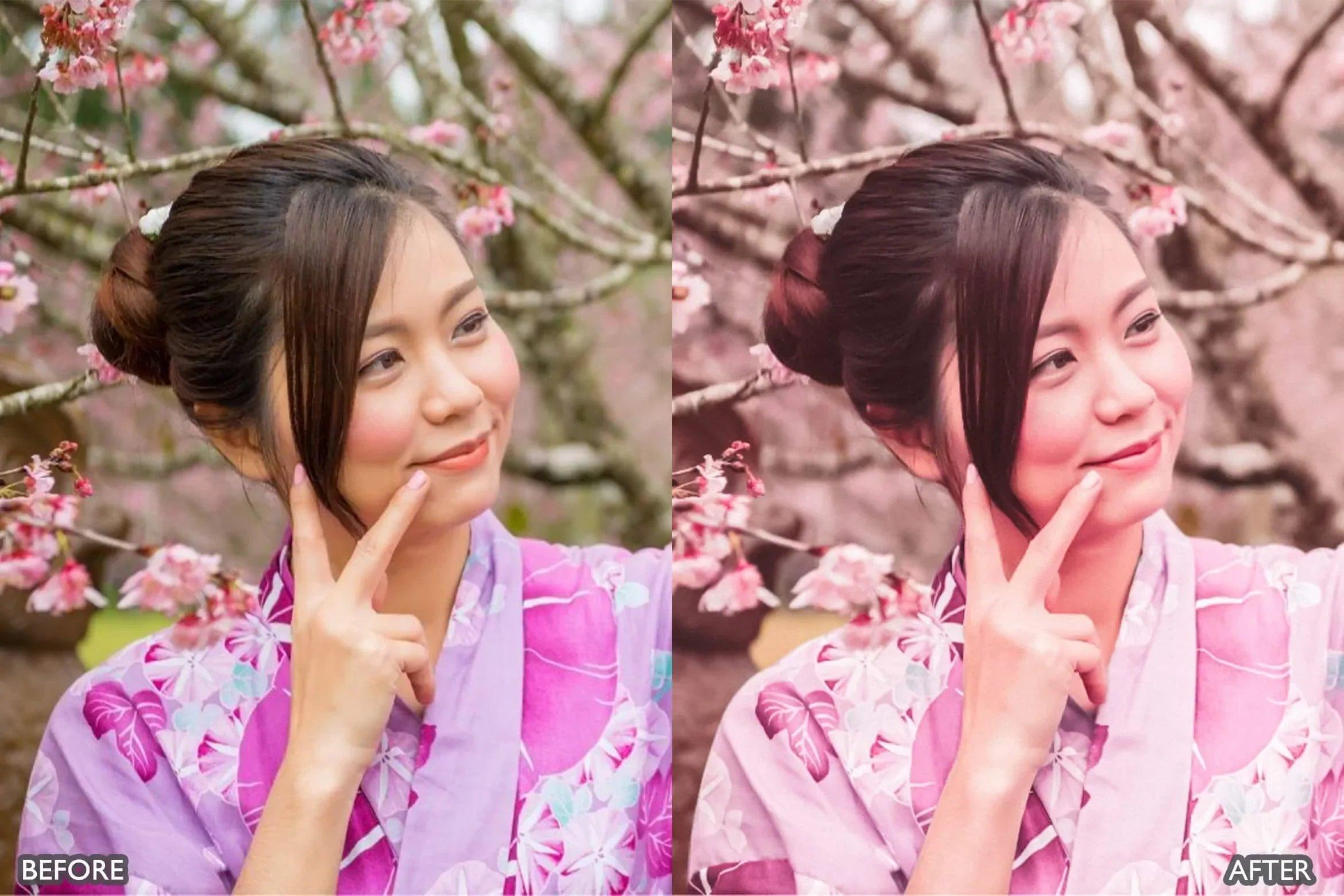 Sakura Rose Gold Lightroom Presets - Lightroom Presets - by AAA Presets