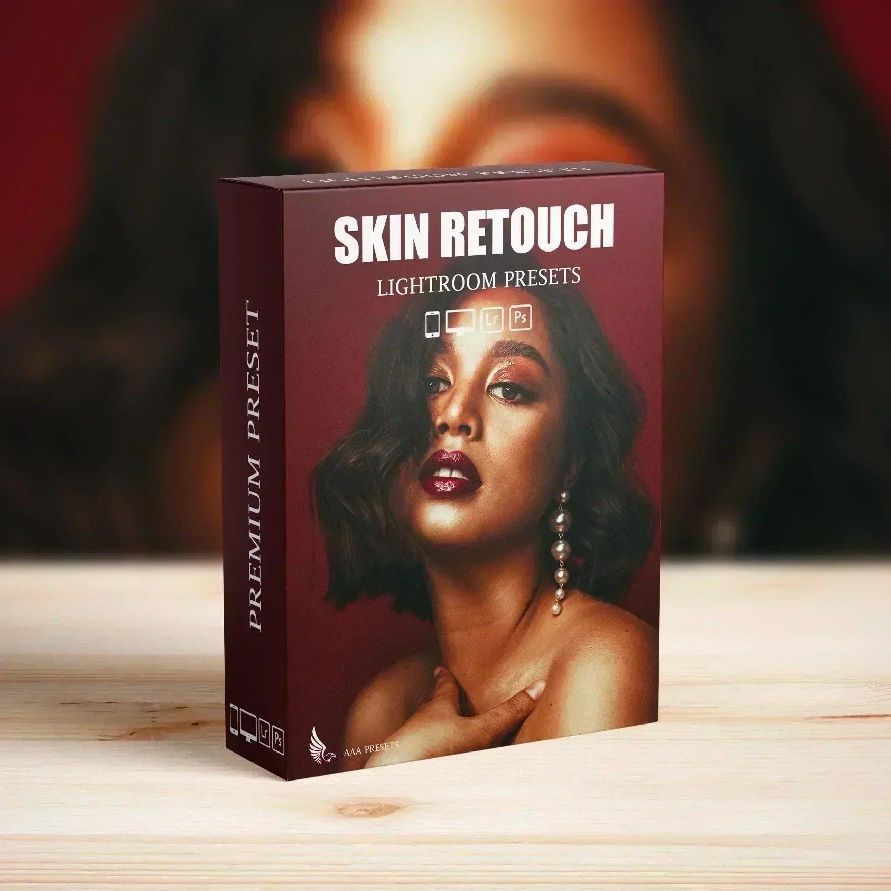 Skin Retouch Presets for Lightroom and Photoshop - Lightroom Presets - by AAA Presets