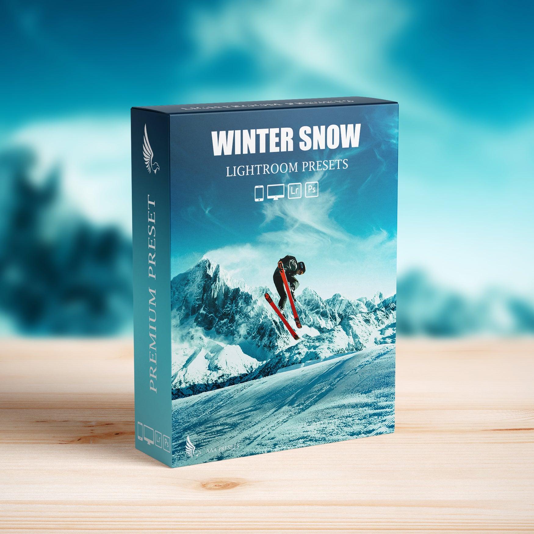 Snow & Winter Presets for Lightroom - Lightroom Presets - by AAA Presets